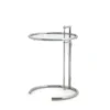 Adjustable Table E 1027 Krom Sidobord