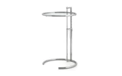 Adjustable Table E 1027 Krom Sidobord