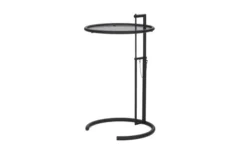 Adjustable Table E 1027 Svart Sidobord