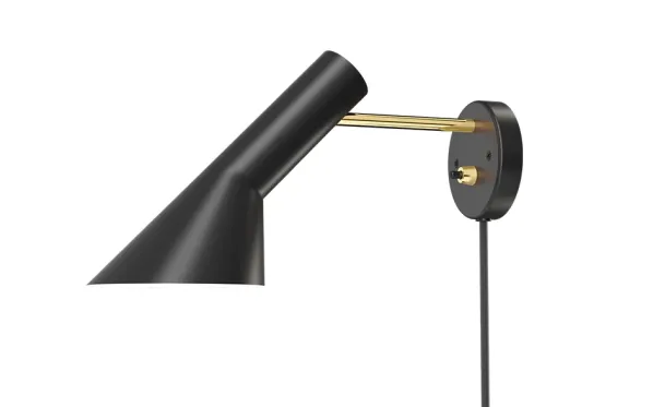 AJ Vägglampa Mässing