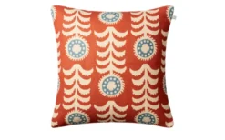 Alok Kuddfodral Light Beige/Apricot Orange/Heaven Blue