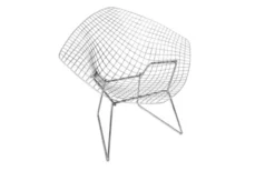 Bertoia Diamond Karmstol