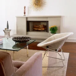 Bertoia Diamond Karmstol Stoppad
