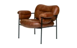 Bollo Fåtölj Läder Vintage Rangers