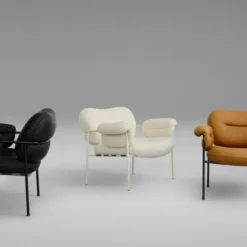 Bollo Fåtölj Vintage Cognac Läder
