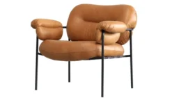 Bollo Fåtölj Vintage Cognac Läder