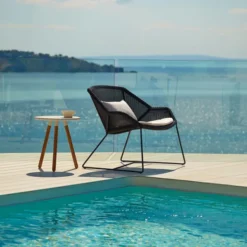 Breeze Loungestol Låg Rygg Utemöbel