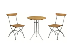 Bryggeribord Ø60 + 2st Stolar