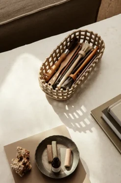 Ceramic Basket Oval