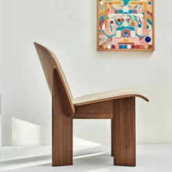 Chisel Lounge Chair Framsidesklädd