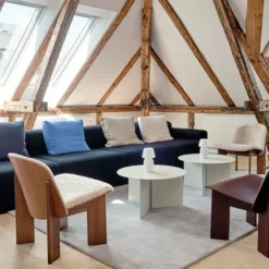 Chisel Lounge Chair Framsidesklädd