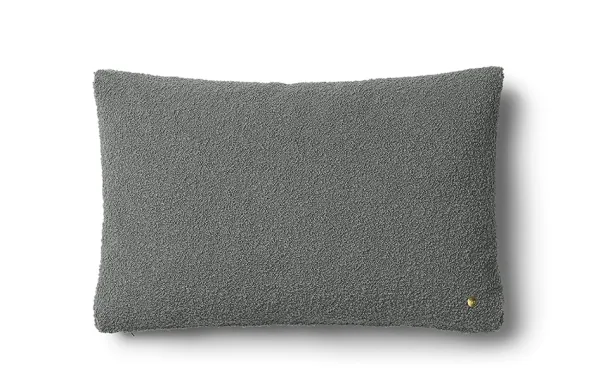 Clean Cushion Wool Boucle