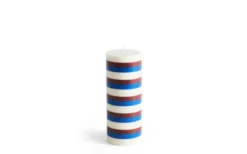 Column Blockljus Medium Green & Brown