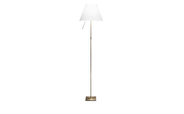 Costanza D13 tc Golvlampa Mässing