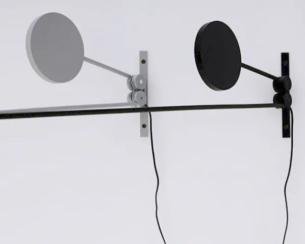 Counterbalance D73 Vägglampa