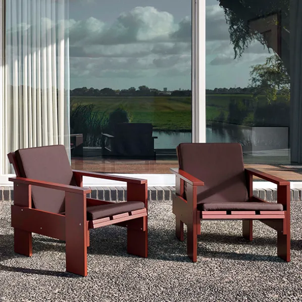 Crate Lounge Chair Folding Cushion