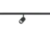 Designline System 1m – 3 x Tube Spots Svart