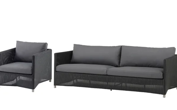 Diamond Soffa + Diamond Fåtölj