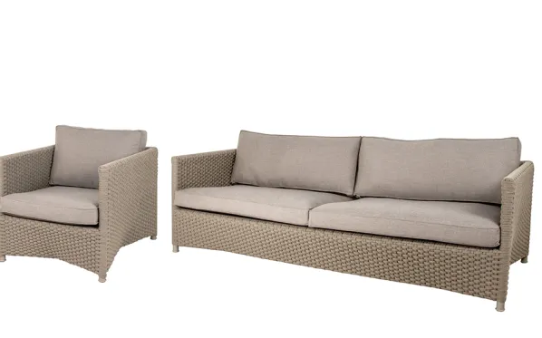 Diamond Soffa + Diamond Fåtölj