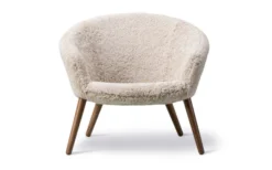 Ditzel Lounge Chair Fårskinn
