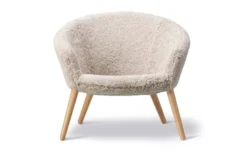 Ditzel Lounge Chair Fårskinn