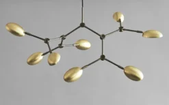 Drop Chandelier Taklampa Mini Mässing