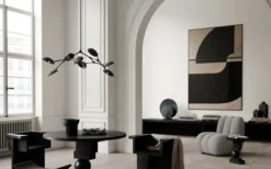 Drop Chandelier Taklampa Mini Oxidized