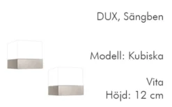 Dux Sängben Kubiska 2-Pack