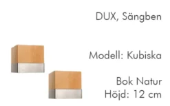 Dux Sängben Kubiska 2-Pack