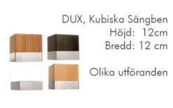 Dux Sängben Kubiska 2-Pack