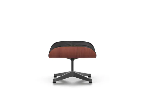 Eames Lounge Chair Ottoman Läder