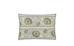 Enamel Flower Celadon Prydnadskudde