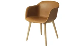 Fiber Wood Karmstol