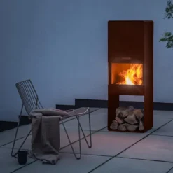 Firebox Vedspis Utemöbel