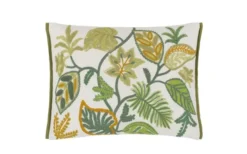 Foglia Decorativa Embroidered Moss Prydnadskudde