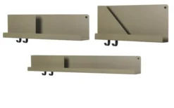 Folded Shelves Oliv