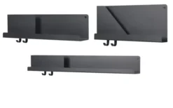 Folded Shelves Svart