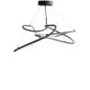Ghost Chandelier Mini Taklampa Burned Black