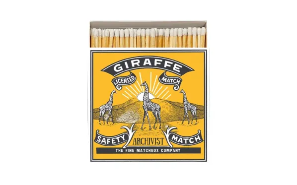 Giraffe Tändsticksask