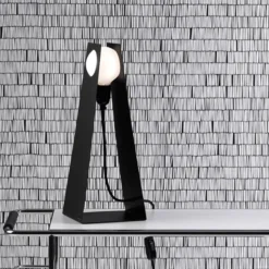 Glasgow Svart Bordslampa