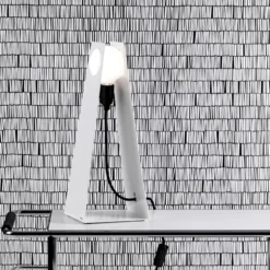 Glasgow Vit Bordslampa