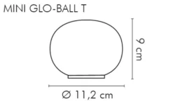 Glo-Ball Mini Bordslampa
