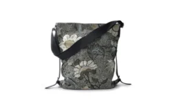 Handväska Shoulder Bag Flower Linen