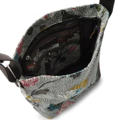 Handväska Shoulder Bag Small Flower Linen