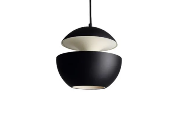 HCS Taklampa Svart & Vit