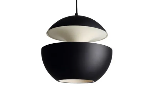 HCS Taklampa Svart & Vit