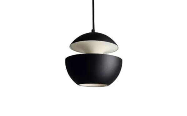 HCS Taklampa Svart & Vit