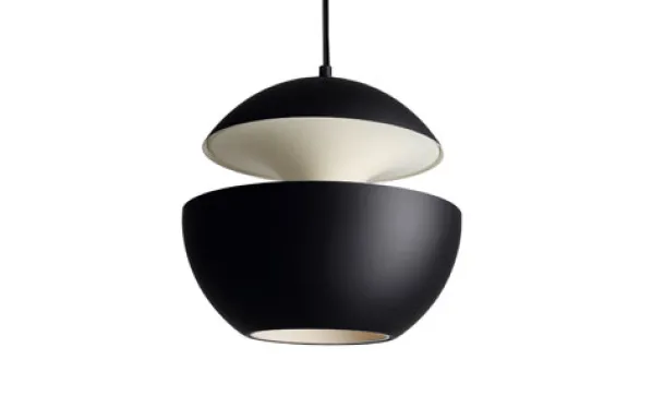 HCS Taklampa Svart & Vit