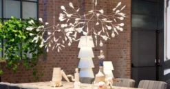 Heracleum III Small Taklampa