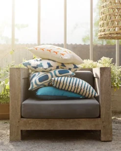 Ikat Agra Linen Kuddfodral